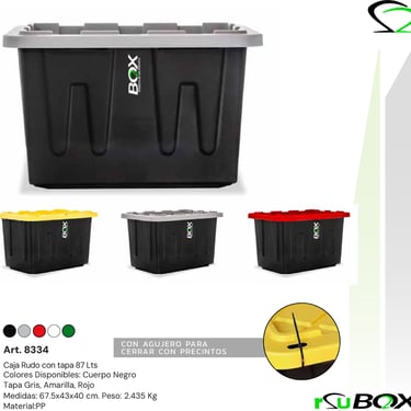 Estiba para industria alimenticia RSU BOX