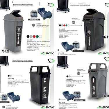 Cestos slim para espacios reducidos RSU BOX